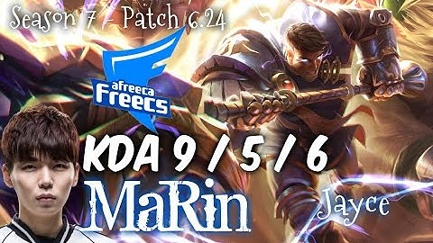 AFs MaRin JAYCE vs POPPY Top - Patch 6.24 KR Ranked