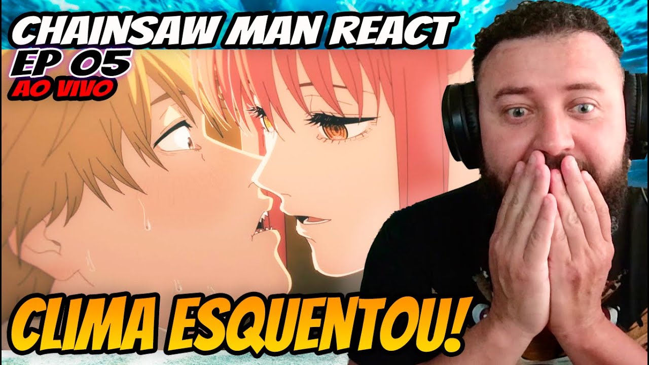 18)Chainsaw Man(チェンソーマン) Ep. 05 React ao vivo 