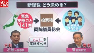 ”ポスト安倍”どう決める？ 党員投票の有無が焦点 (2020年8月31日放送『news every.』より)