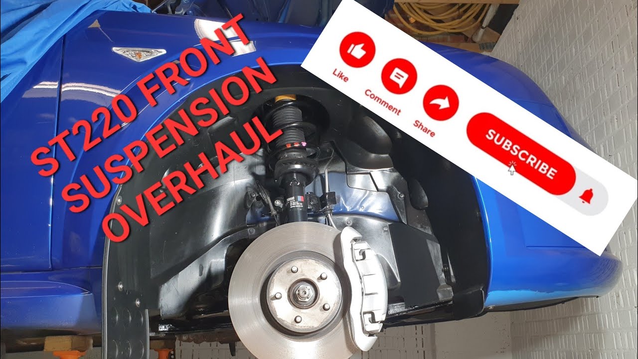 ST220 FRONT SUSPENSION OVERHAUL YouTube