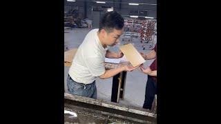 PVC board water transfer printing process for high-definition camouflage patterns.