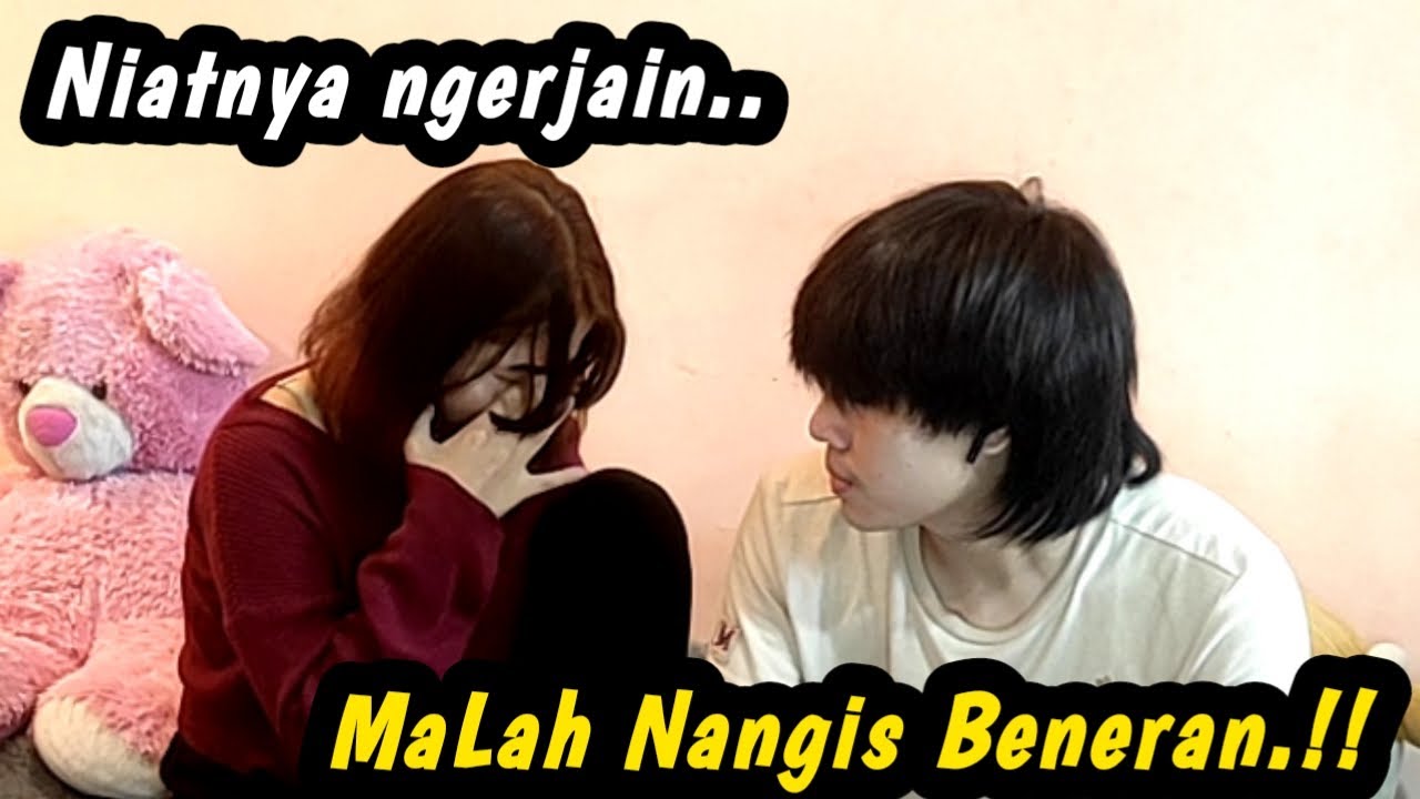 PRANK BENTAK BENTAK naBILLA❗MALAH NANGIS BENERAN