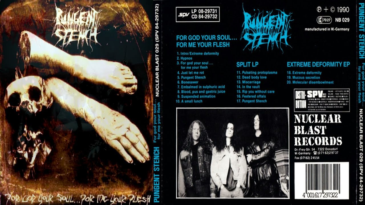 ☠️Pungent Stench | Austria | 1990 | For God Your Soul..| Full 