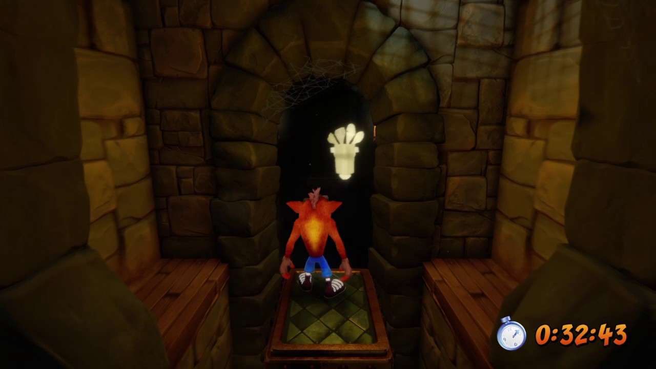 Crash Bandicoot Remaster Lights Out, Gold Relic YouTube