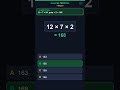 Calcul Mental Moyen #2 - Part 2/4 #Shorts