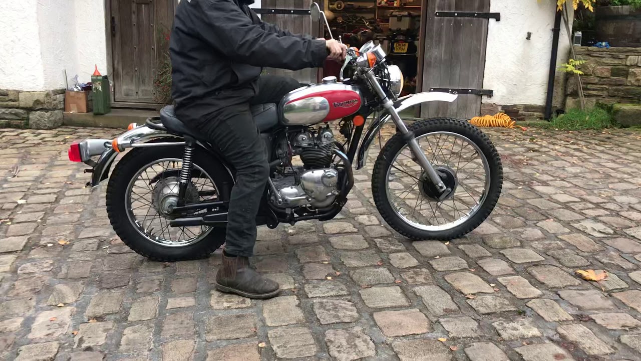 triumph tr5t motorcycle for sale