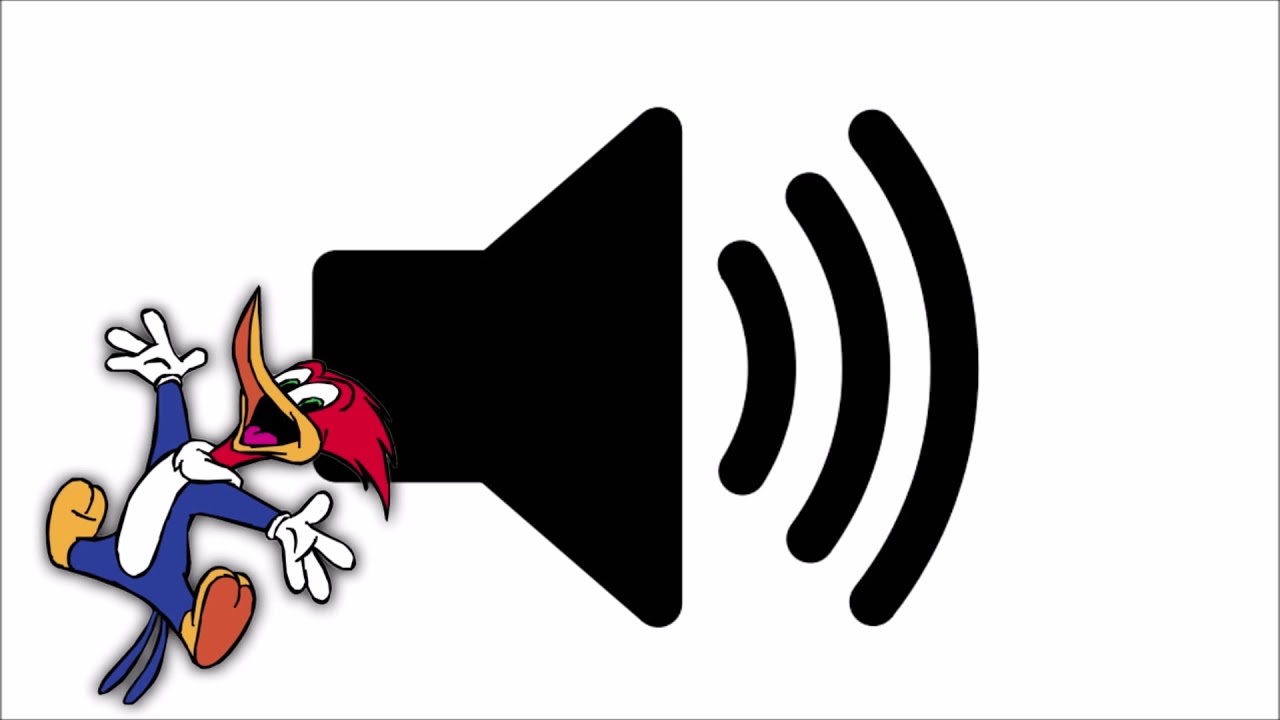Woody Woodpecker Laugh Sound Effect YouTube