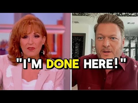 Blake Shelton ERUPTS On The View After Heated Confrontation With Joy Behar