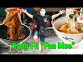 Korean Trying Pan Mee for the first time - Malaysia Food Tour
