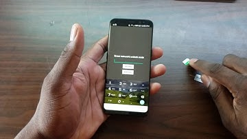 How to unlock the AT&T Samsung Galaxy S8!