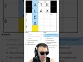 Times Mini Crossword attempt 04/28/2023