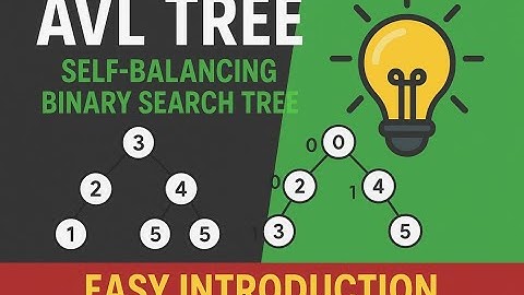 AVL Tree Explained | Self-Balancing Binary Search Tree | DSA Made Easy