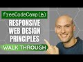 freeCodeCamp Responsive Web Design Principles [Live] // Responsive Web Design Certification 2020