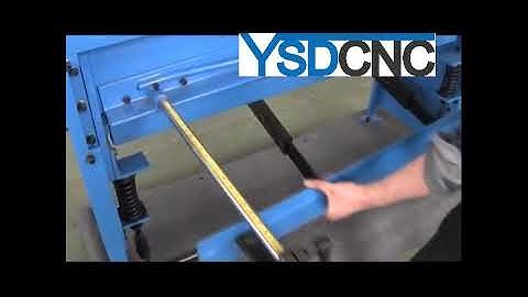 YSDCNC Q01 1 5x1320 cutting shearing machine