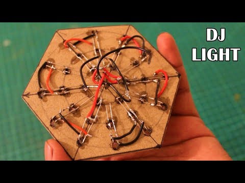 How To Make DJ Light At Home using cardboard