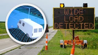 Advanced Overwidth Detection System for Work Zone Safety | Street Smart