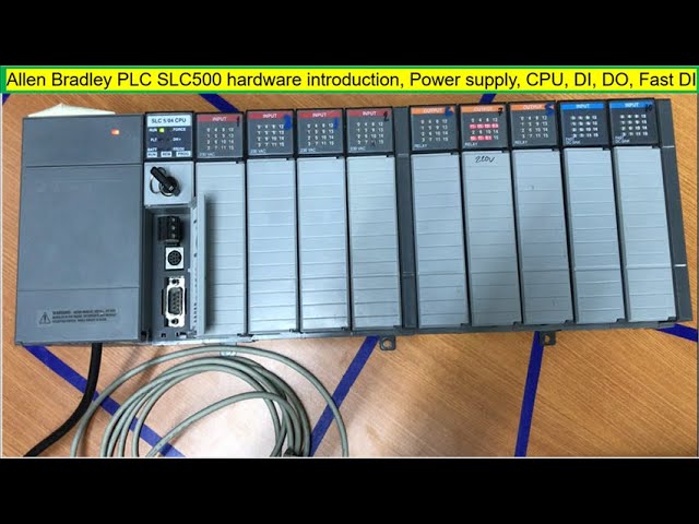 Síntomas Grande primavera Allen Bradley PLC model SLC500 hardware introduction - YouTube