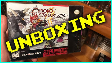 Chrono Trigger SNES Unboxing | What