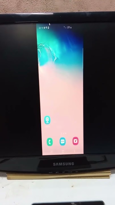 Как превратить разбитый Samsung S10 в настоящий компьютер? - YouTube