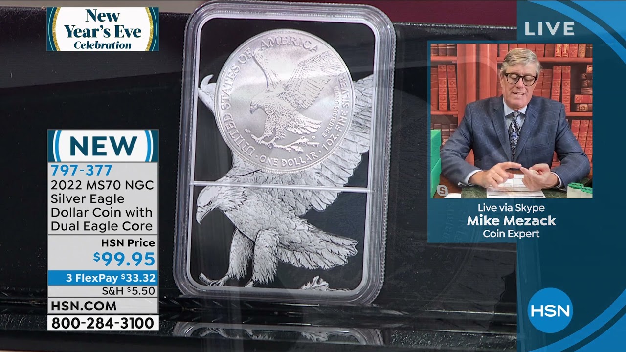 2022 MS70 NGC Silver Eagle Dollar Coin with Dual Silver  - YouTube