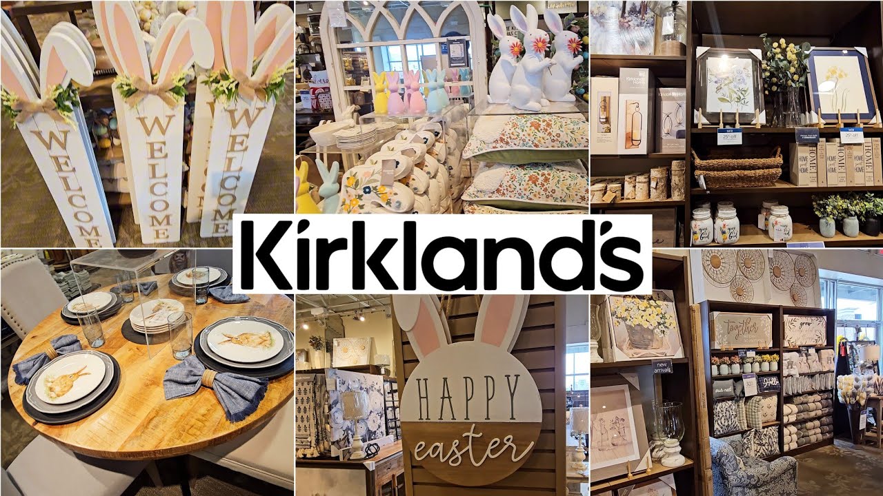 KIRKLANDS Spring & Easter Decor 2024 Browse With Me YouTube