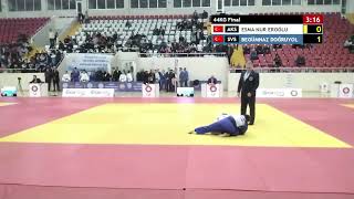 Esma Nur Eroğlu - Begümnaz Doğruyol 44Kg Final Ocak Toto Ümi̇tler Türki̇ye Judo Şampi̇yonasi Osmani̇ye