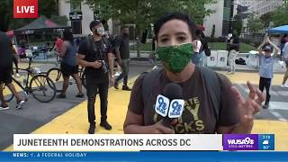 LIVE: Juneteenth Washington DC commemoration rallies