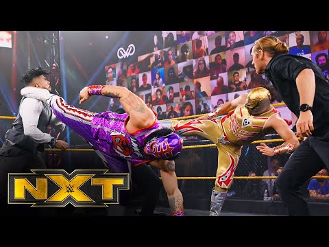 Curt Stallion and Lucha House Party ruin Santos Escobar’s victory lap: WWE NXT, Jan. 20, 2021