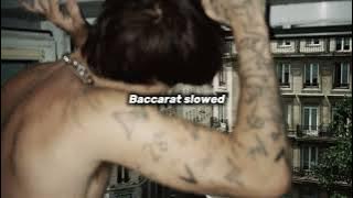 Download lagu baccarat // jxdn // slowed ♤
