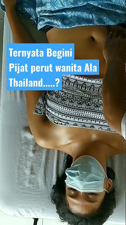 Ternyata begini pijat perut Ala Thailand @MbakMayaurut #shortsyoutube #shorts #viral #shortsfeed