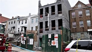 2 Workers Falls 4 Floors from Scaffolding
