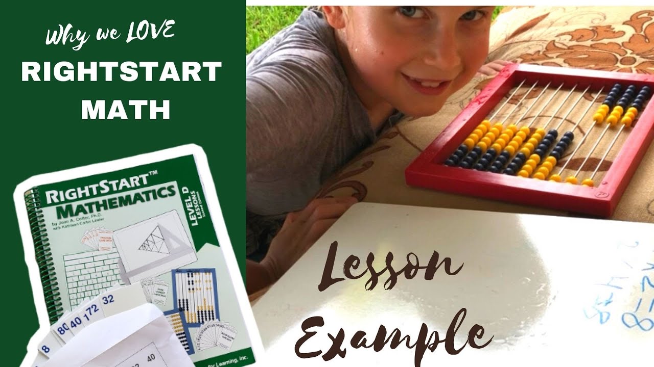 rightstart-math-level-d-lesson-kid-goes-through-right-start-math