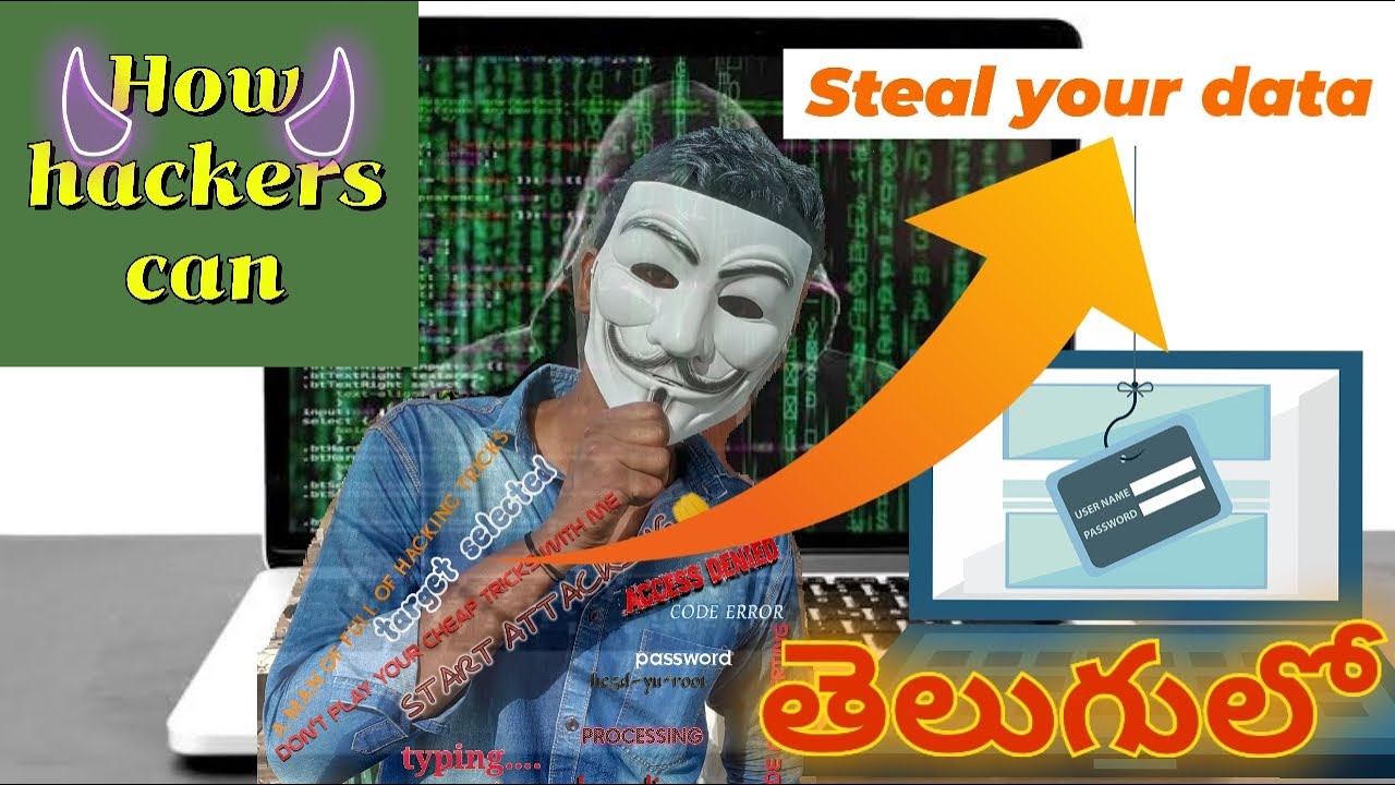 How Hackers can steal your data (passwords) - YouTube