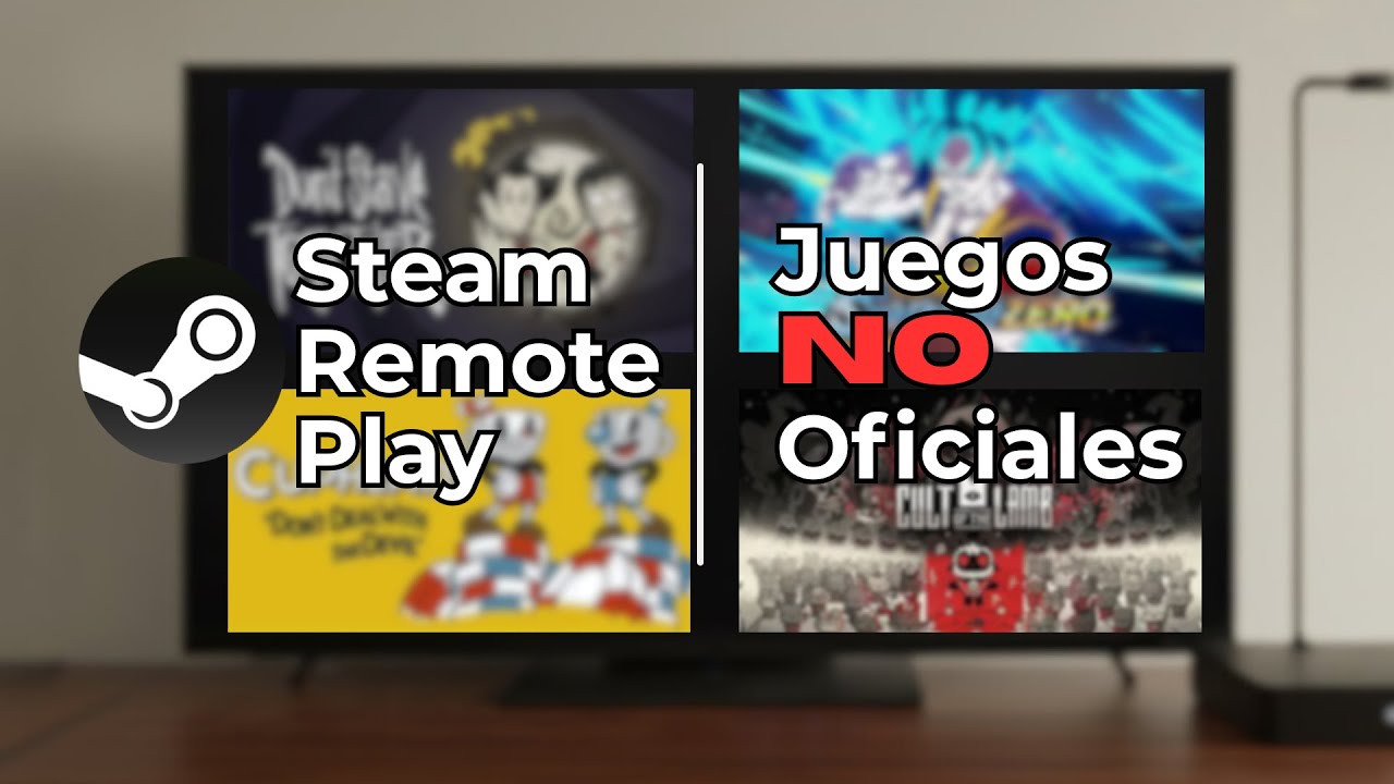 Cómo usar Steam Remote Play con CUALQUIER JUEGO (¡Incluso los no ...