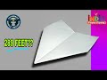 World Record Paper Plane - 90 Miter Longest Flying | How To Make a Paper Airplane