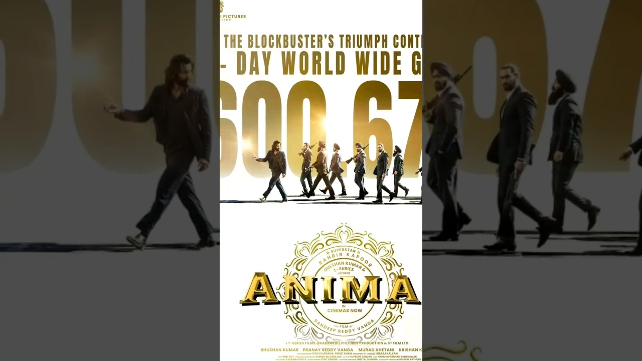 Animal Movie 8th Day Collection | Animal Worldwide Collection |