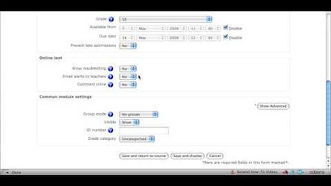Creating an Online Text Assignment, Part 1 of 2