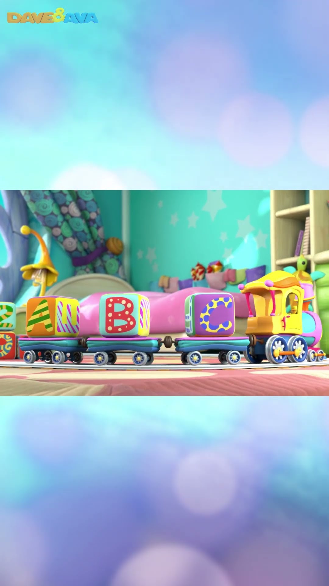 ? Learn ABCs with Dave and Ava | Nursery Rhymes and Kids Songs by Dave and Ava | #Shorts ?