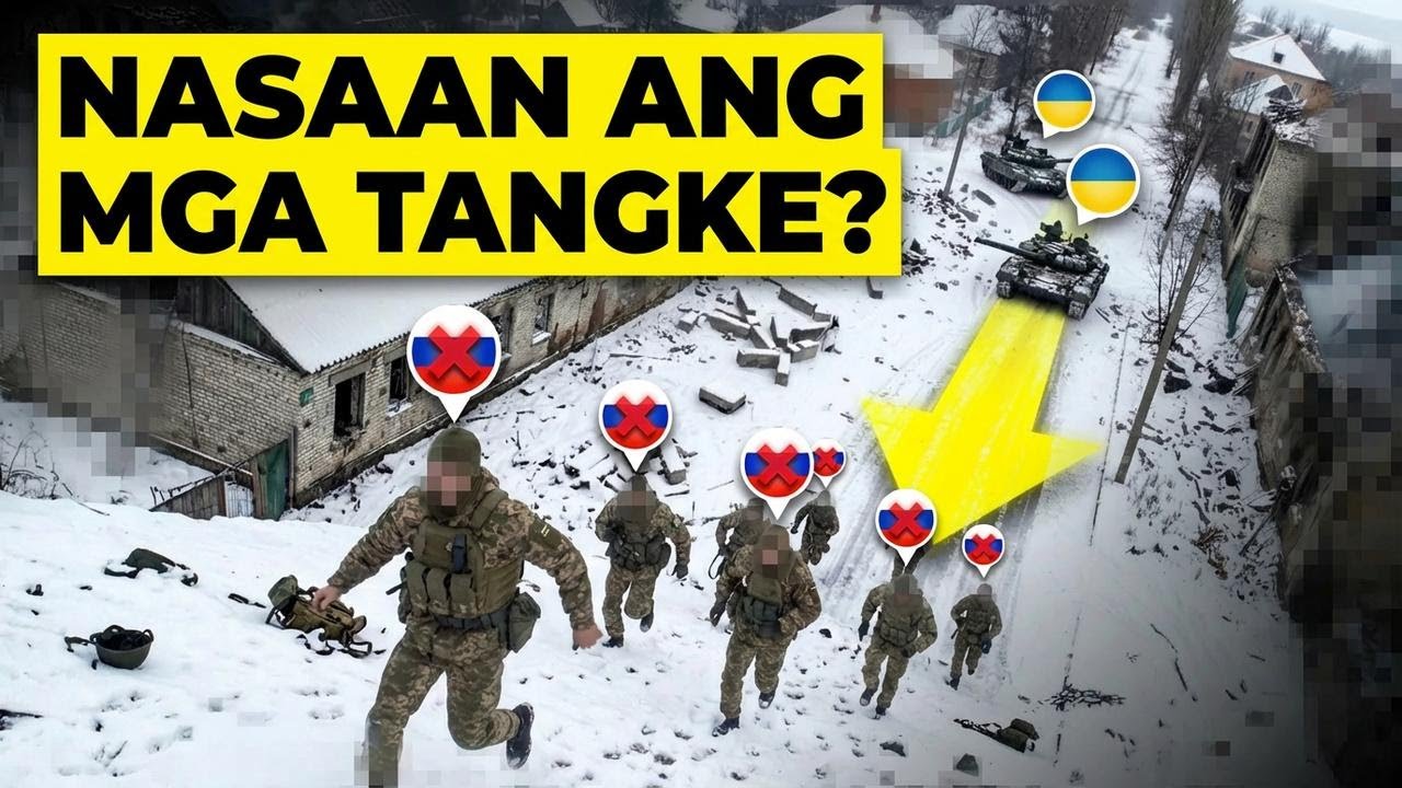 May Nagpalaho sa mga Tangke ng Russia sa Kharkiv Front!