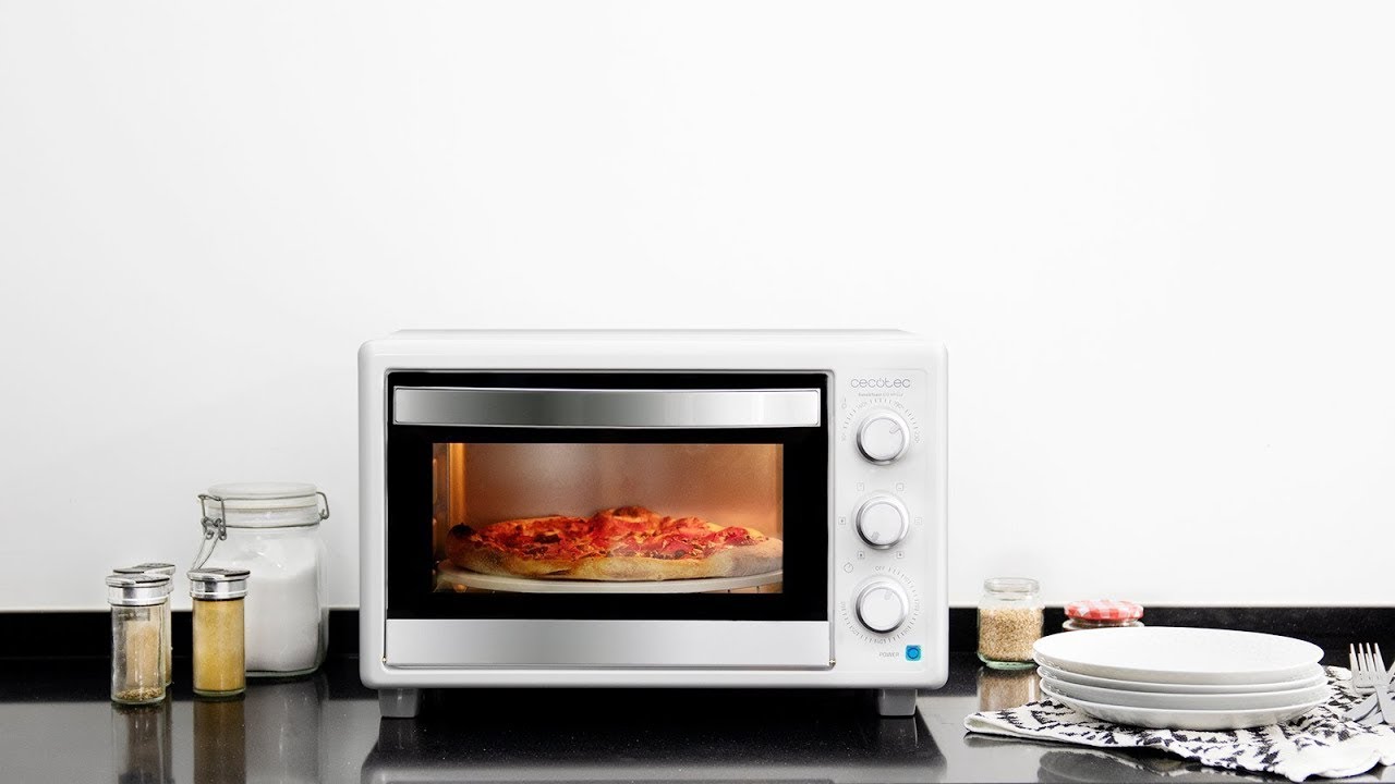 Horno eléctrico con piedra Bake&Toast 610 4Pizza Cecotec — Rehabilitaweb