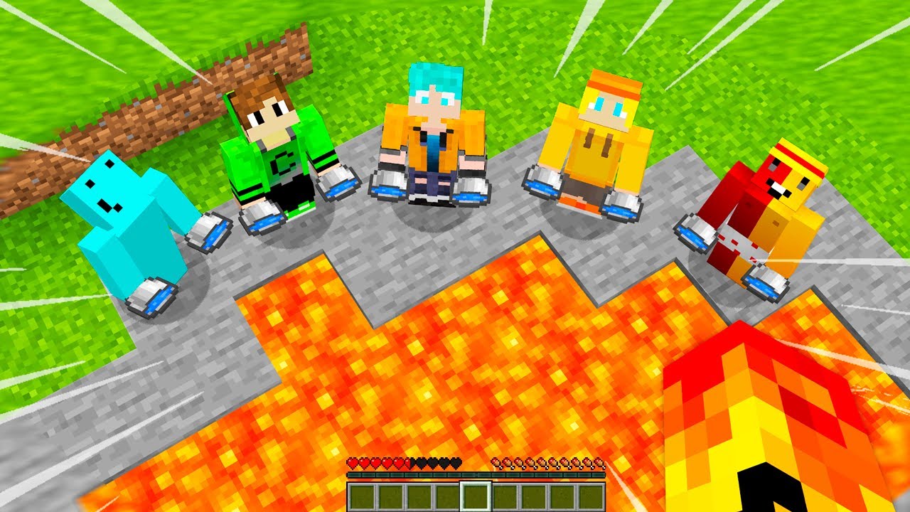 se eu morrer no minecraft meus amigos perdem...