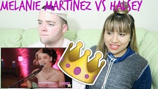 Melanie Martinez vs Halsey (Live Vocals) REACTION!!