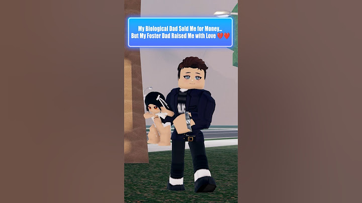 My Biological Dad Sold Me for Money… But My Foster Dad Raised Me with Love 💔❤️ #berryave #roblox
