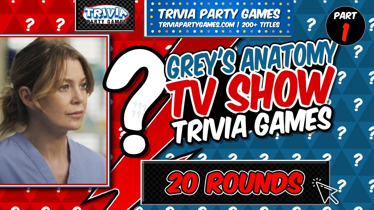 Grey'S Anatomy | Trivia Game 1 | 20 Questions \U0026 Answers