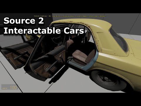 Source 2 Interactable Cars Tutorial
