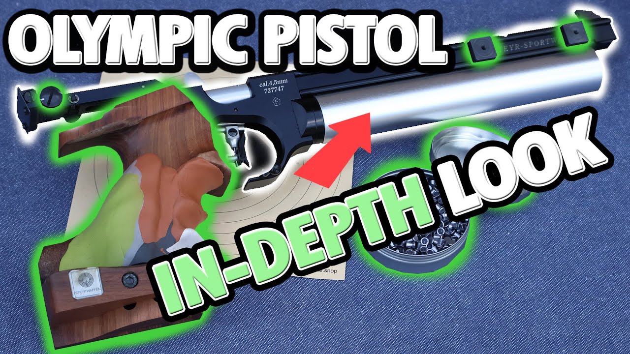 Olympic Air Pistol In-Depth Look: Features and Function (Steyr LP10 Close-Up)