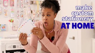 Print Your Own Personalized Stationery At Home