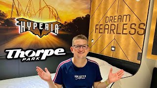 We Stay In A Hyperia Themed Room! - Thorpe Park Shark Cabins