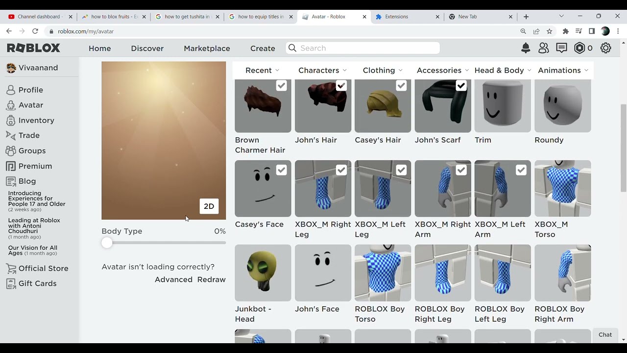 Roblox How To Wear Multiple Accessories Or Hairs Easy YouTube 