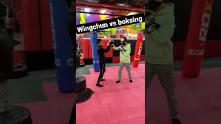 wing chun Vs boxing 🥊